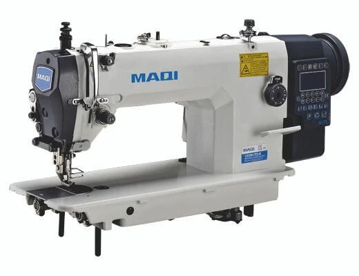 MAQI LS 0303E-TD4 промышленная швейная машина с увеличенным челноком, двойным продвижением материалов и автоматическими функциями